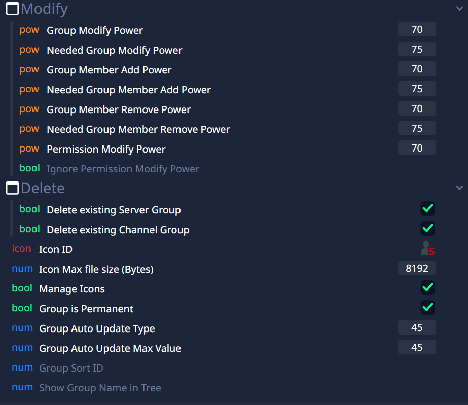Restrict Secondary Admin Power Levels